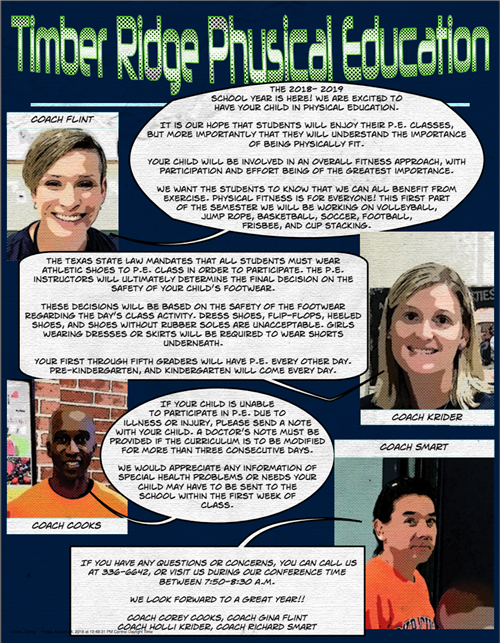 Bio of PE Coaches 